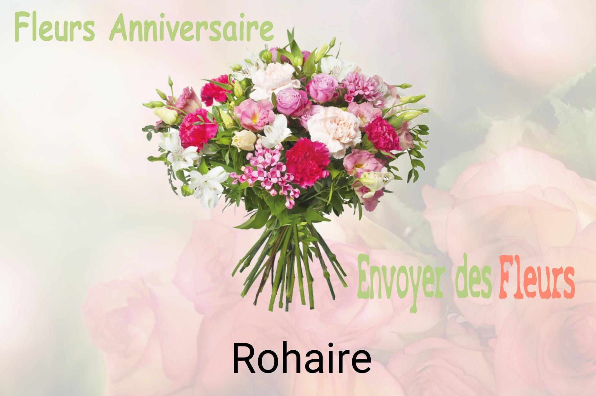 Bouquet de fleurs d’anniversaire livré à Rohaire